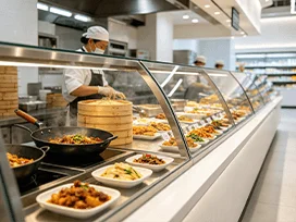 食品加工标准化后场场景